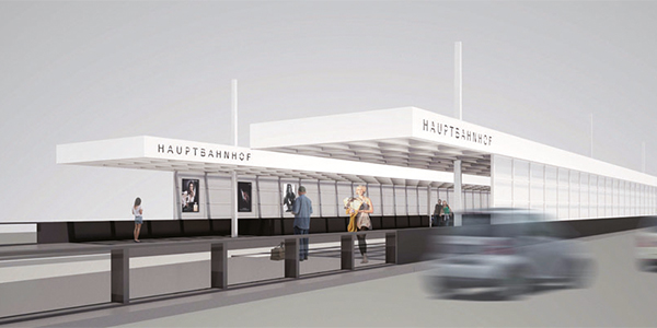 Strassenbahnhaltestelle Hauptbahnhof, Berlin | Sauerzapfe Architekten